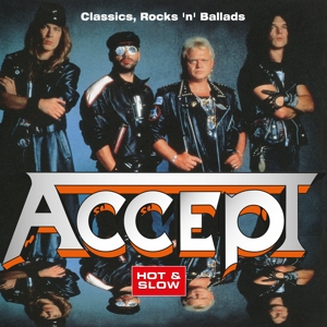 Accept - Hot & Slow - Classics, Rock 'N' Ballads (Silver & Red Marbled Vinyl)